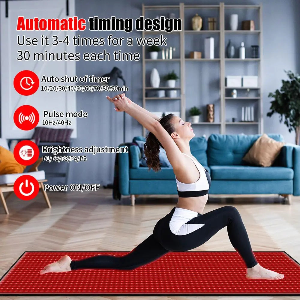 Red light Therapy Mat, single Red Light Fix